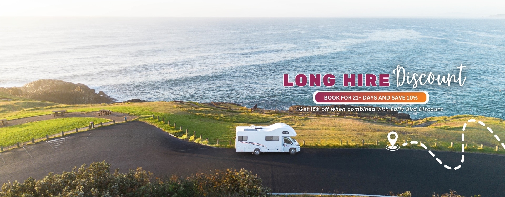 Cruisin Motorhome Rentals Australia banner
